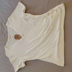 White Sweater Top NWT